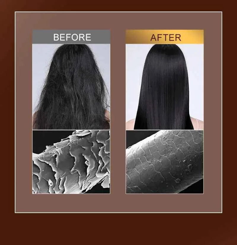 PURC Hair Mask Batana Oil Smoothing Straightening Repair Damaged Hair Anti-Frizz Nourish Shine Hair Treatment Hair Care Products