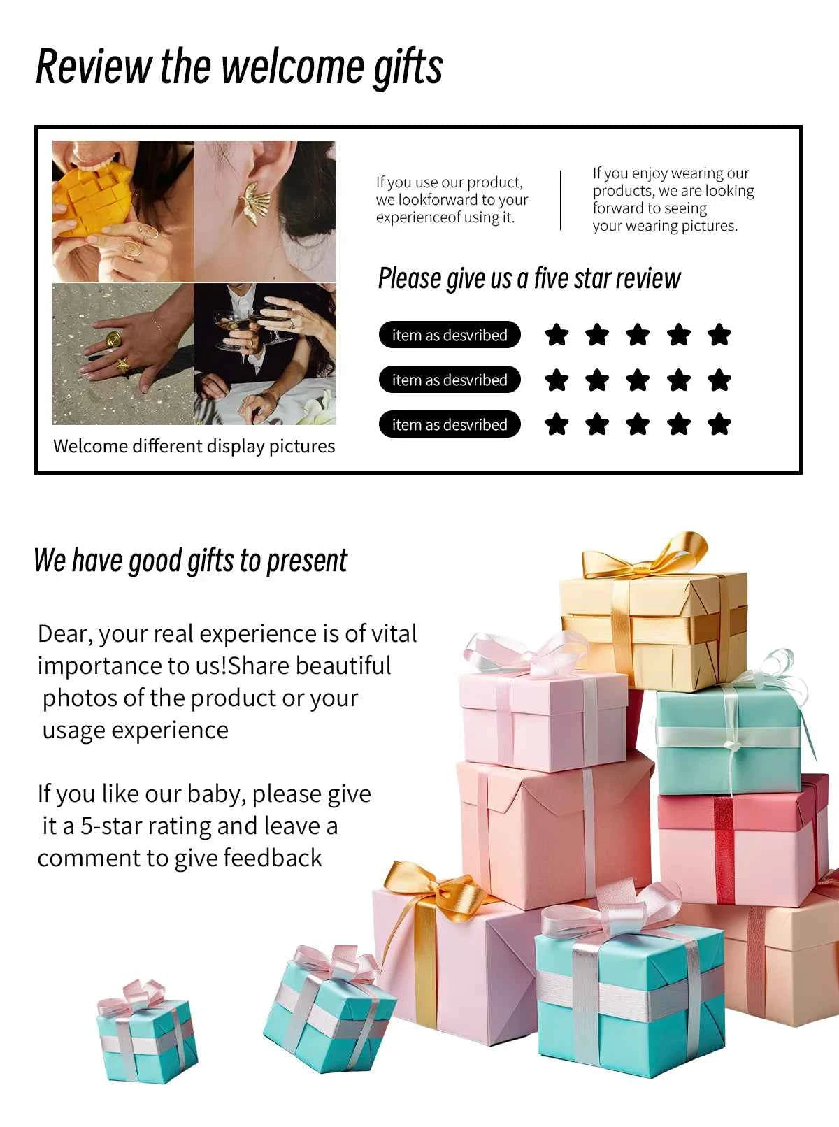 Youthway Irregular Resin Stainless Steel Stud Earrings 18K Gold Color-Plated Women's Fashion Jewelry for Party Wear