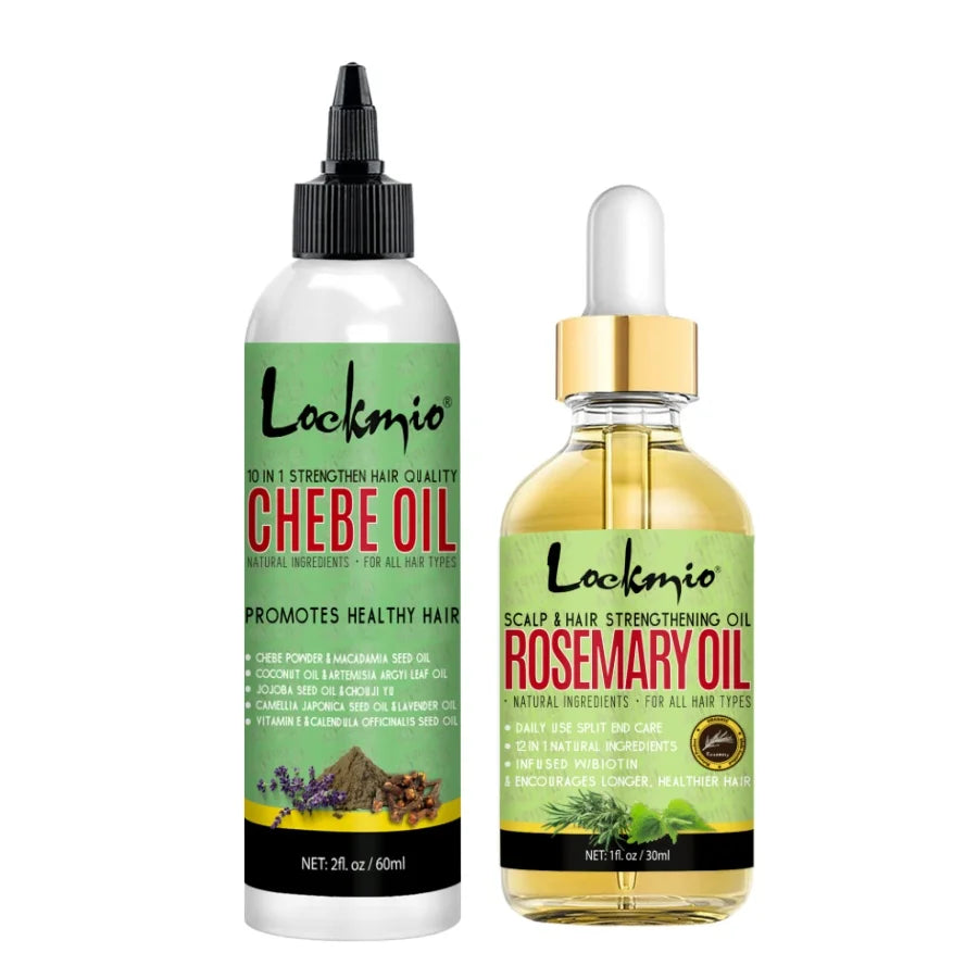 LOCKMIO Chebe Hair Oil for Scalp Soothing Nourishing Roots Hair Care Products for Men and Women Chebe Moisturizing Conditioner - NamafadStore