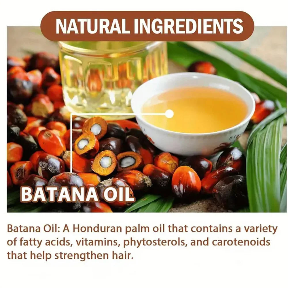 Magic Red Batana Oil Hair Mask 10 Seconds Fast Repair Hair Desiccation Damage Hair Mask Treatment Hair Shiny Hair Care - NamafadStore