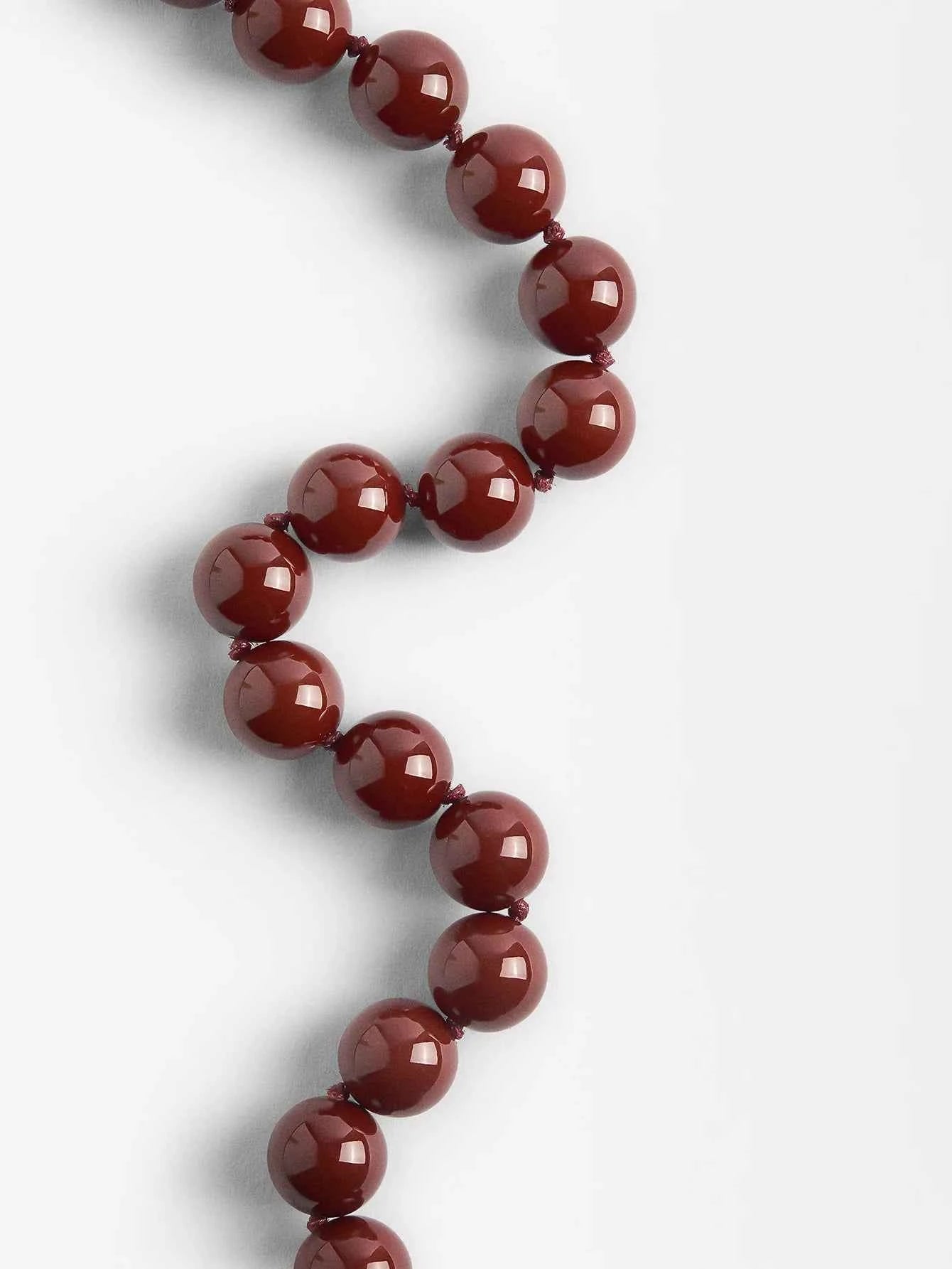 Bohemia Bead Round Colourfulne Neckalce for Women Fashion Banquet Colorful Geometric Holiday Jewelry Party Gifts