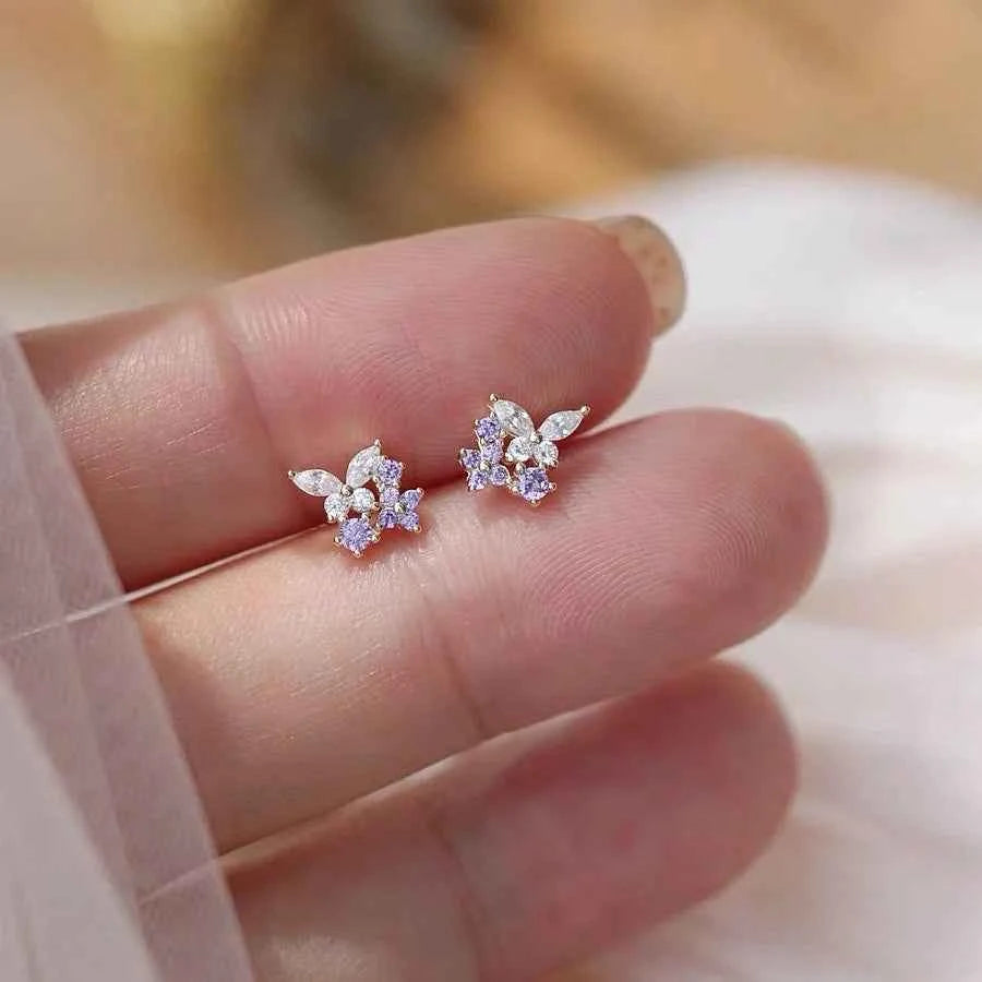 Unusual Sweet Cute Cherry Ice Cream Lollipop Stud Earrings for Women Students Personalized Fashion Party Jewelry Birthday Gifts