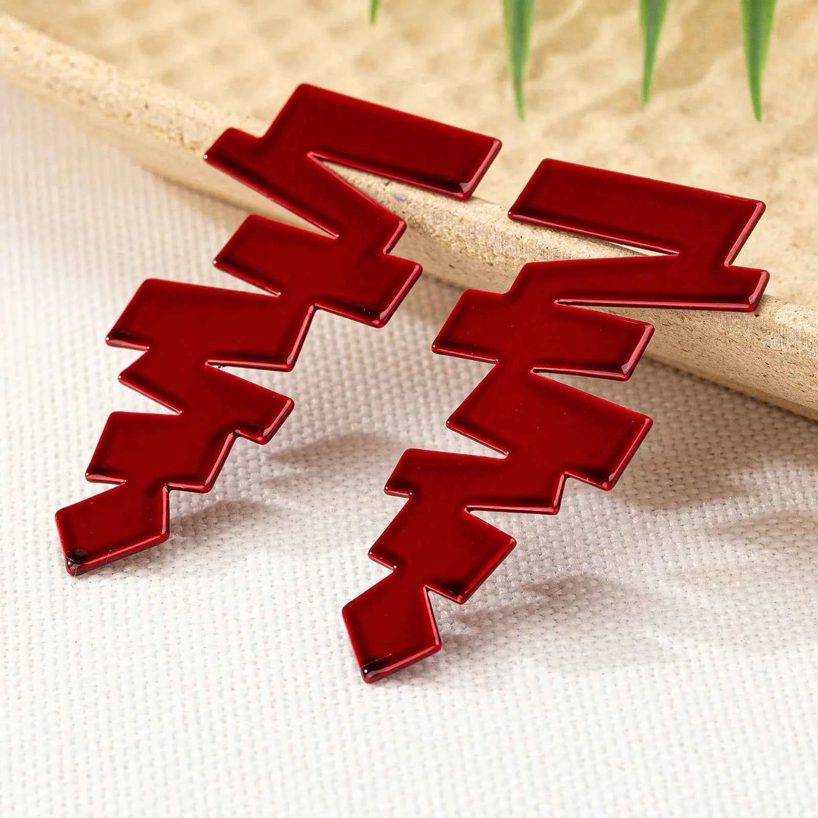 Stud Earrings for Women Personalized Geometric Irregular Ear Accessories Fashion Jewelry Holiday Party Gift OL DE059