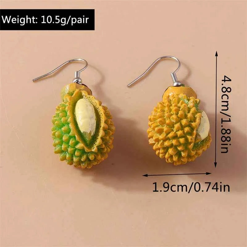 Sweet Food Cake Drop Earrings for Women Girls Party Holiday Jewelry Gifts
