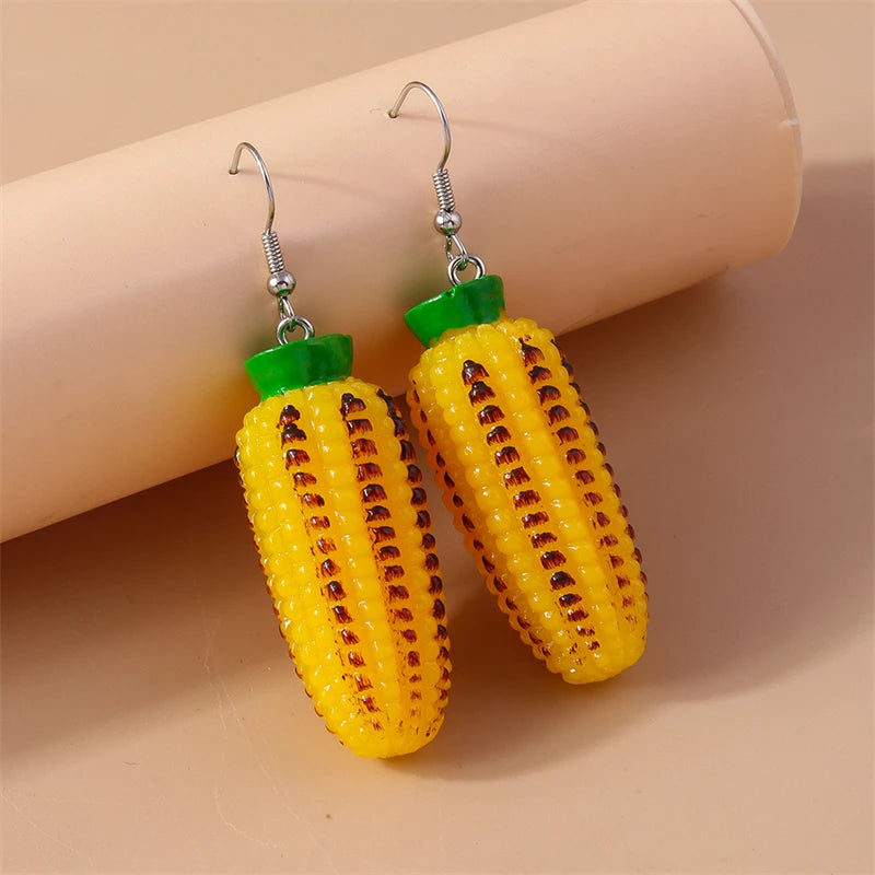 Sweet Food Cake Drop Earrings for Women Girls Party Holiday Jewelry Gifts