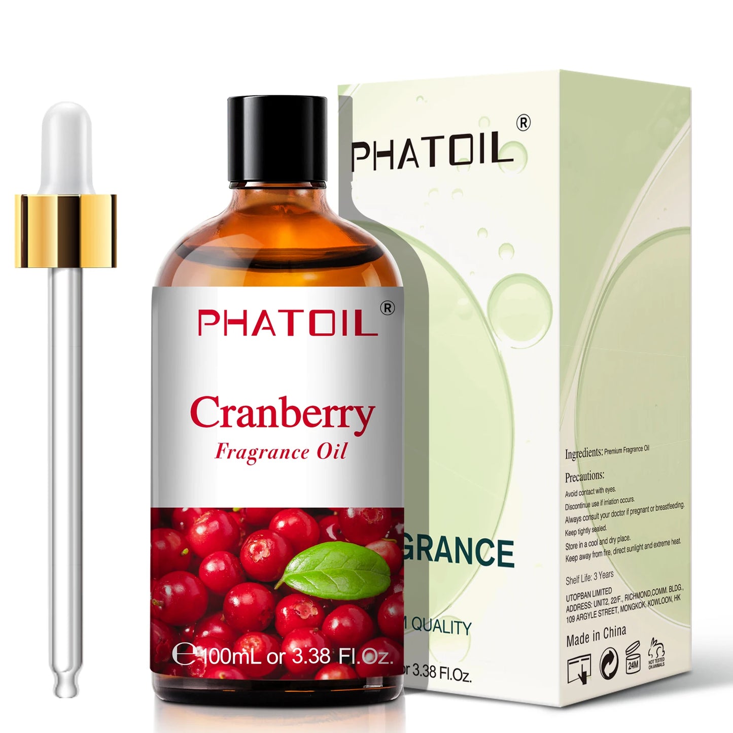 PHATOIL 100ml Sweet Fruity Fragrance Oil for Diffuser Candles Making -Coconut & Vanilla Strawberry Lemon Peach Pear Aroma Oil - NamafadStore