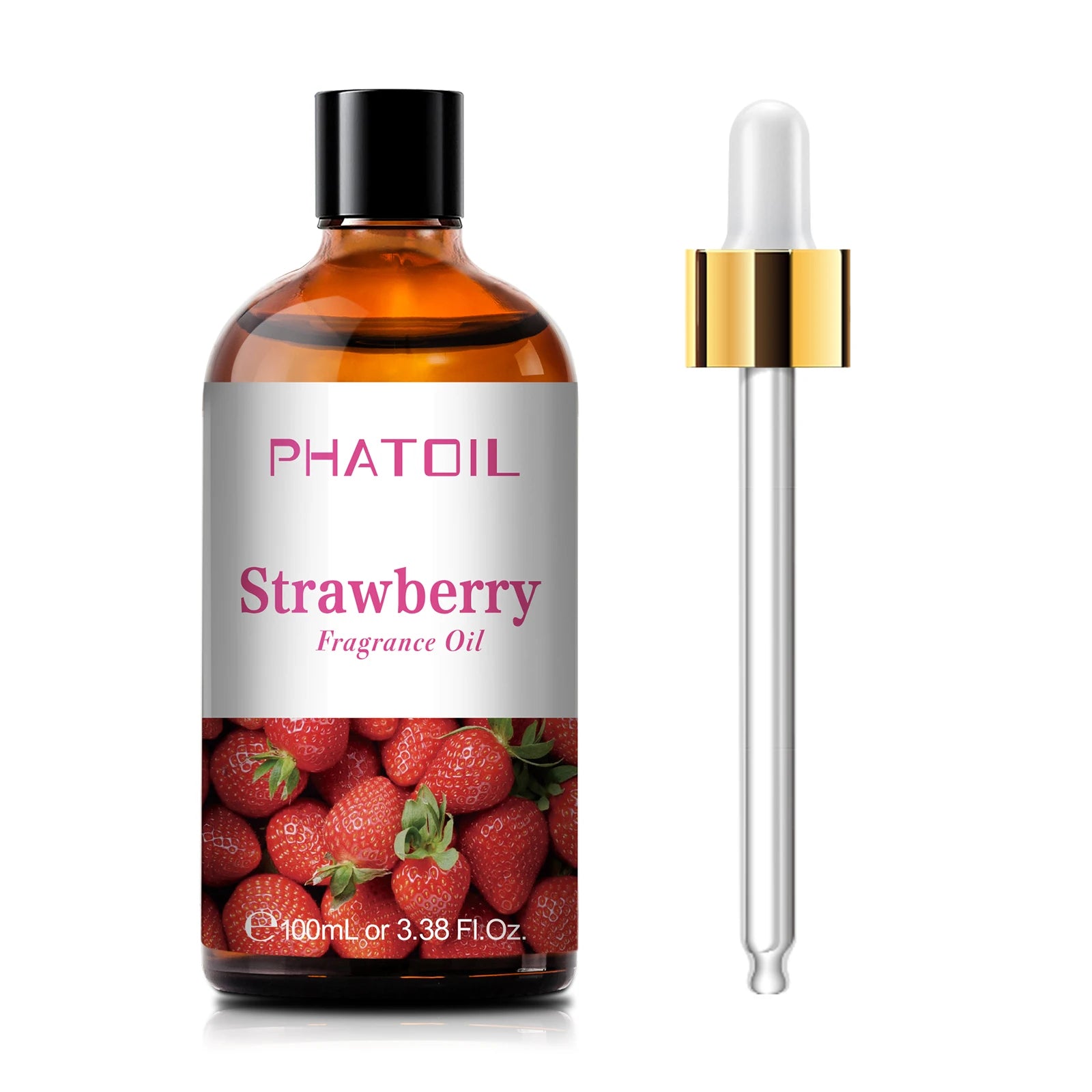 PHATOIL 100ml Sweet Fruity Fragrance Oil for Diffuser Candles Making -Coconut & Vanilla Strawberry Lemon Peach Pear Aroma Oil - NamafadStore
