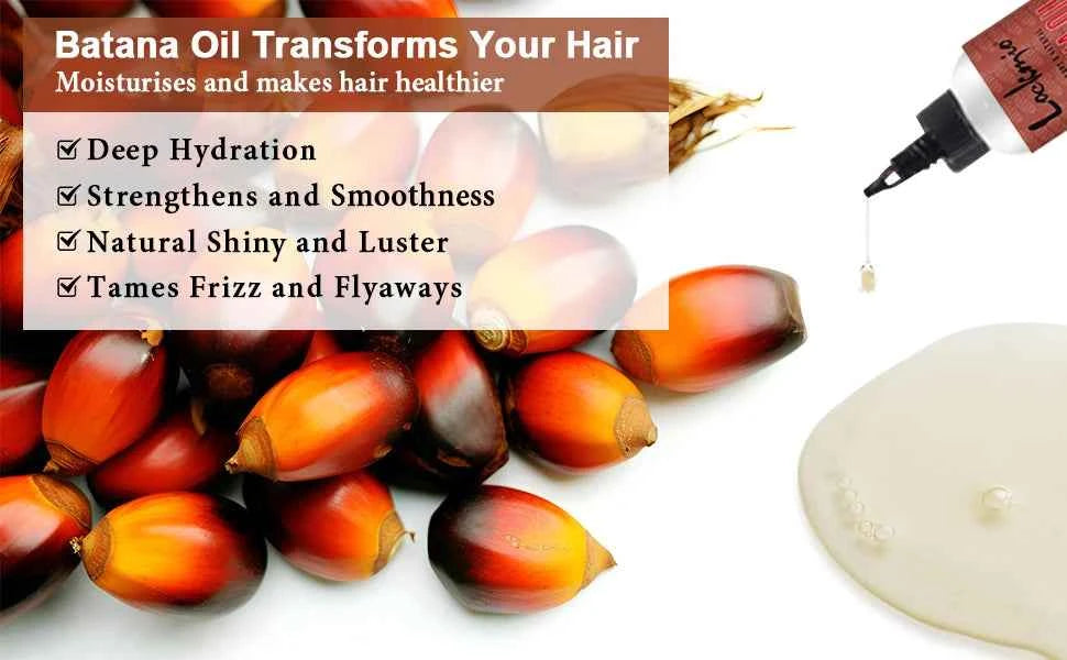 3pcs/set Hair Care Products for Women Moisturize Nourish Rosemary Oil Natural Batana Oil & Chebe Serum Anti-frizz Treatment Hair - NamafadStore