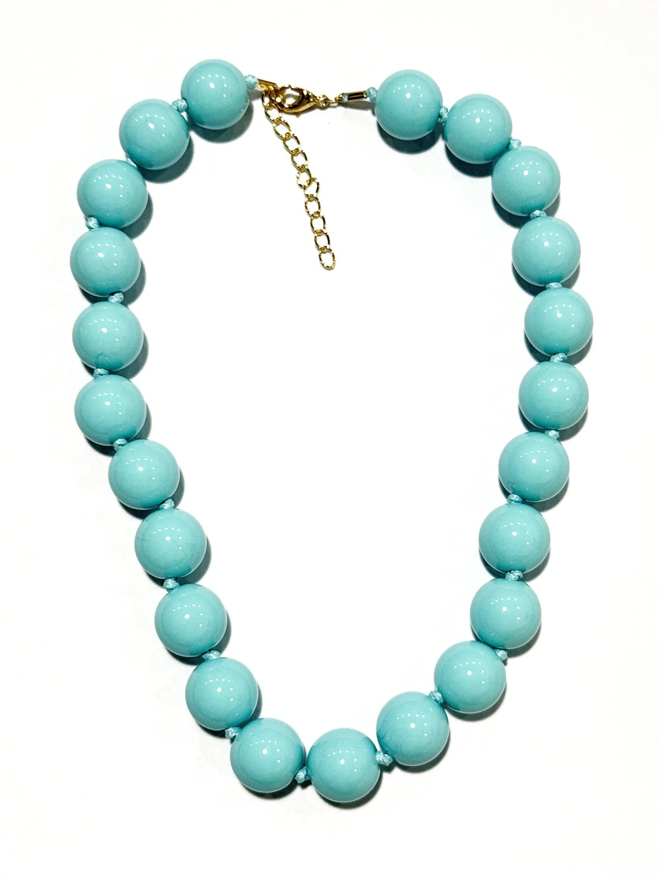 Bohemia Bead Round Colourfulne Neckalce for Women Fashion Banquet Colorful Geometric Holiday Jewelry Party Gifts