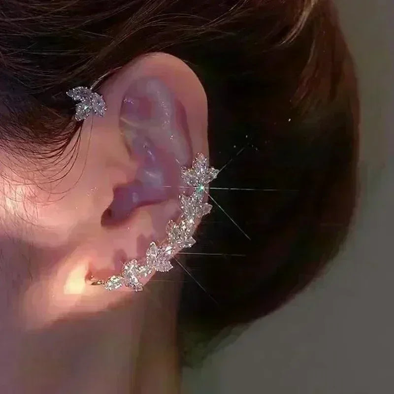 Exquisite Yellow Zircon Lemon Earrings For Women Fashion Personalized Daily Accessory Party Jewelry Birthday Anniversary Gifts