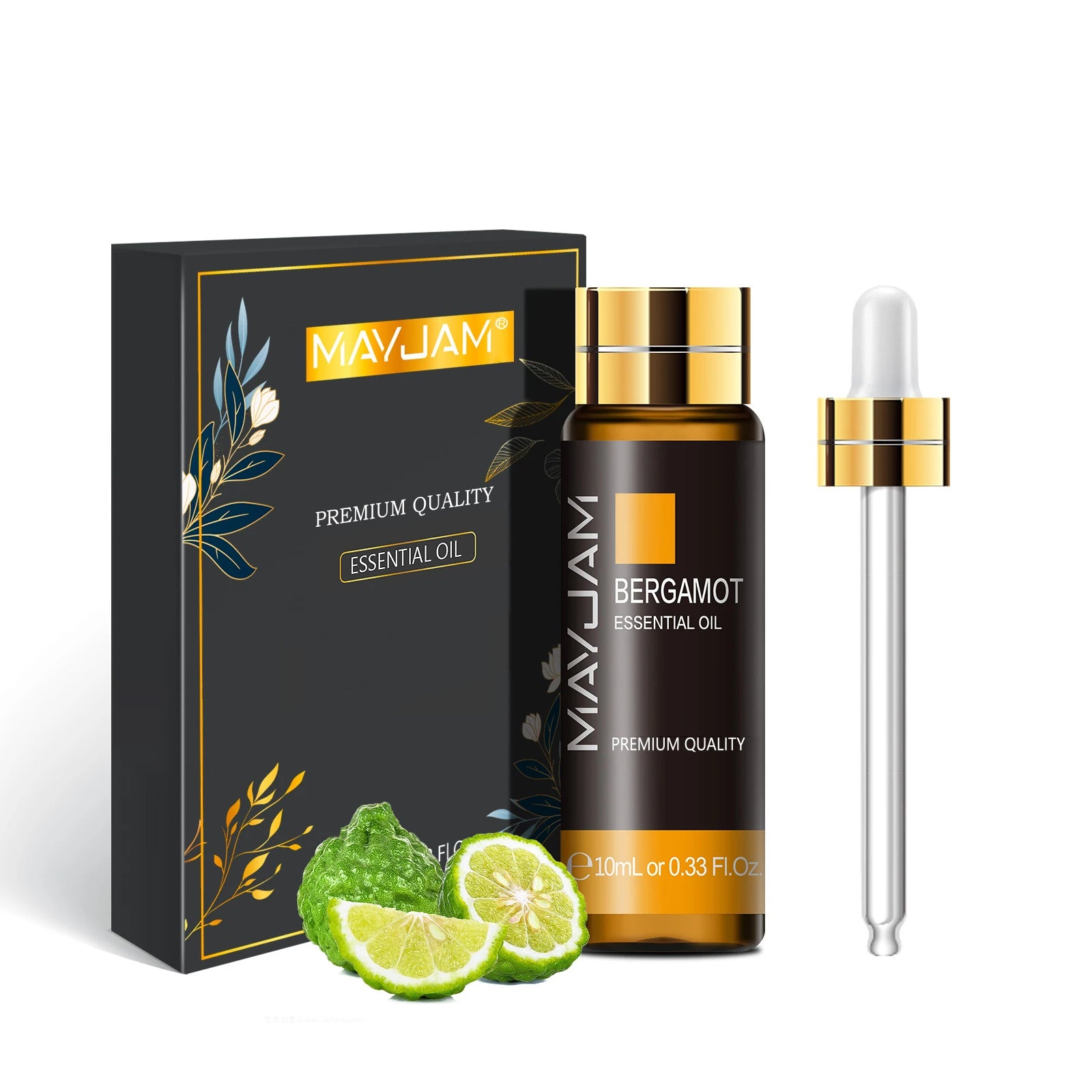 MAYJAM 10ml Pure Essential Oil Lavender Eucalyptus Vanilla Sandalwood Jasmine Bergamot Lemongrass Cinnamon Grapefruit 1pc - NamafadStore