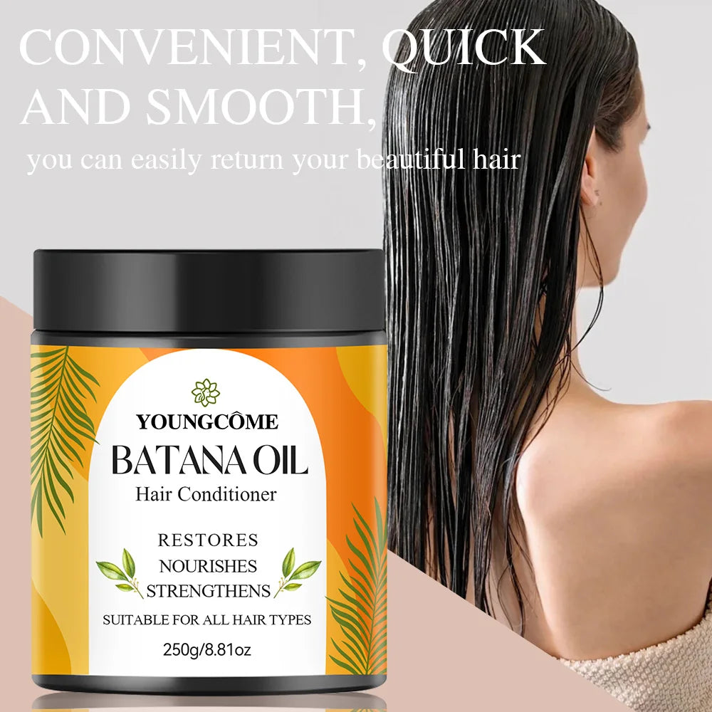 Organic Batana Oil for hair growth 100% Pure And Natural Batana Oil For Treating Hair Loss Anti-Breakage Hair - NamafadStore