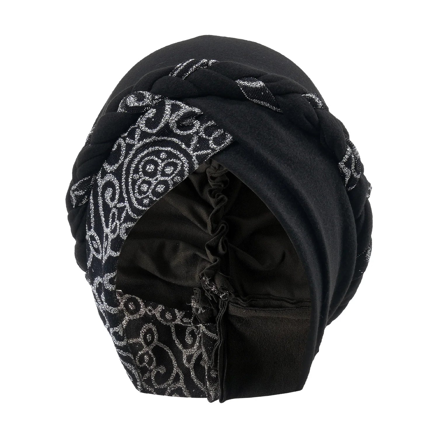 2024 Head Scarf for Muslim Women Turban Cap Ladies Islamic Print Bonnet Hat Braid Headband Turbante Mujer Beanies Hats - NamafadStore