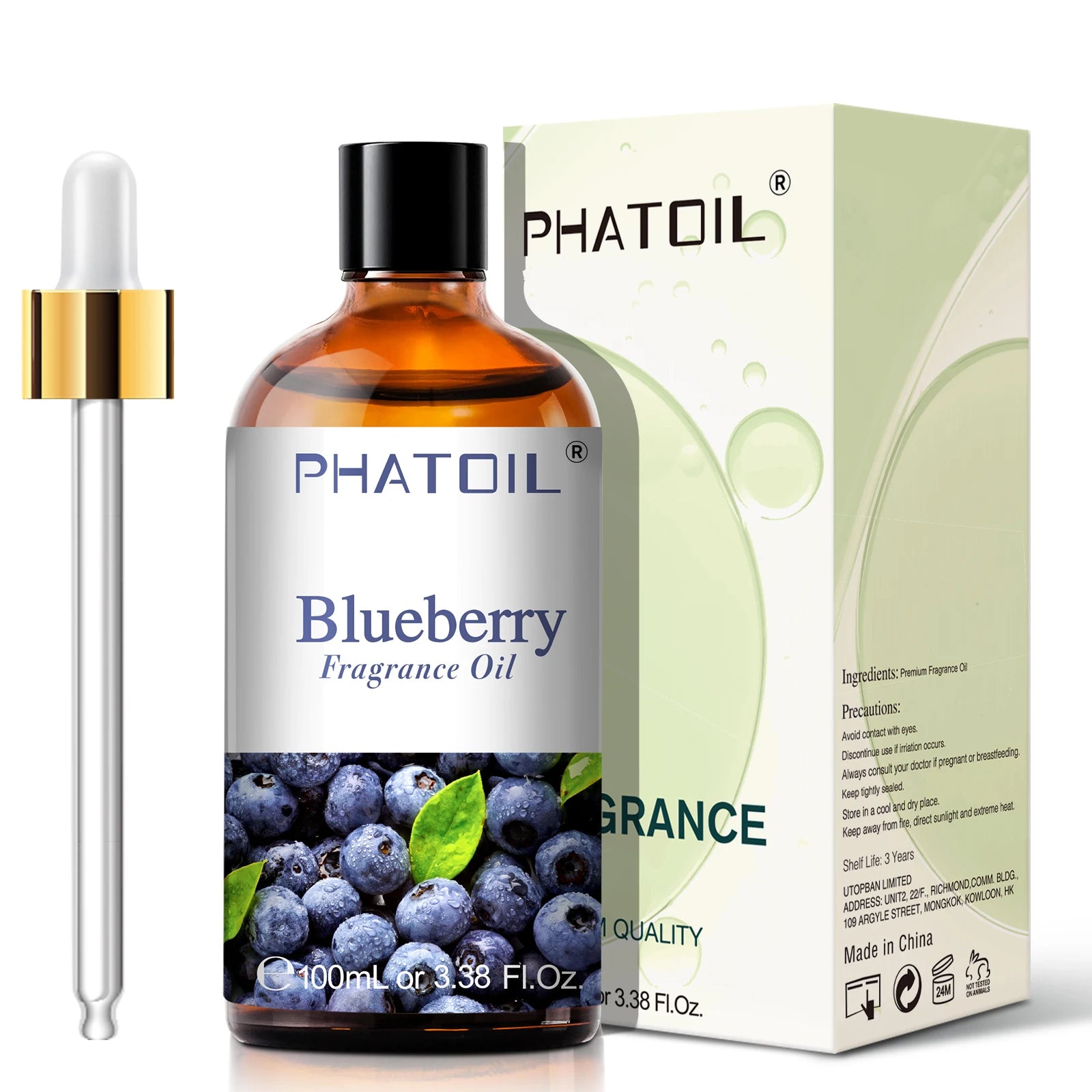 PHATOIL 100ml Sweet Fruity Fragrance Oil for Diffuser Candles Making -Coconut & Vanilla Strawberry Lemon Peach Pear Aroma Oil - NamafadStore