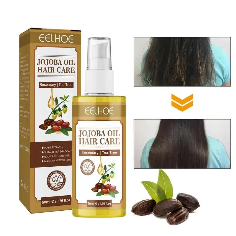 Jojoba Oil Smoothing Rosemary Oil Smoothen Split Ends Hair Care Hair Repair Oil For  Care And Growth To Prevent Loss