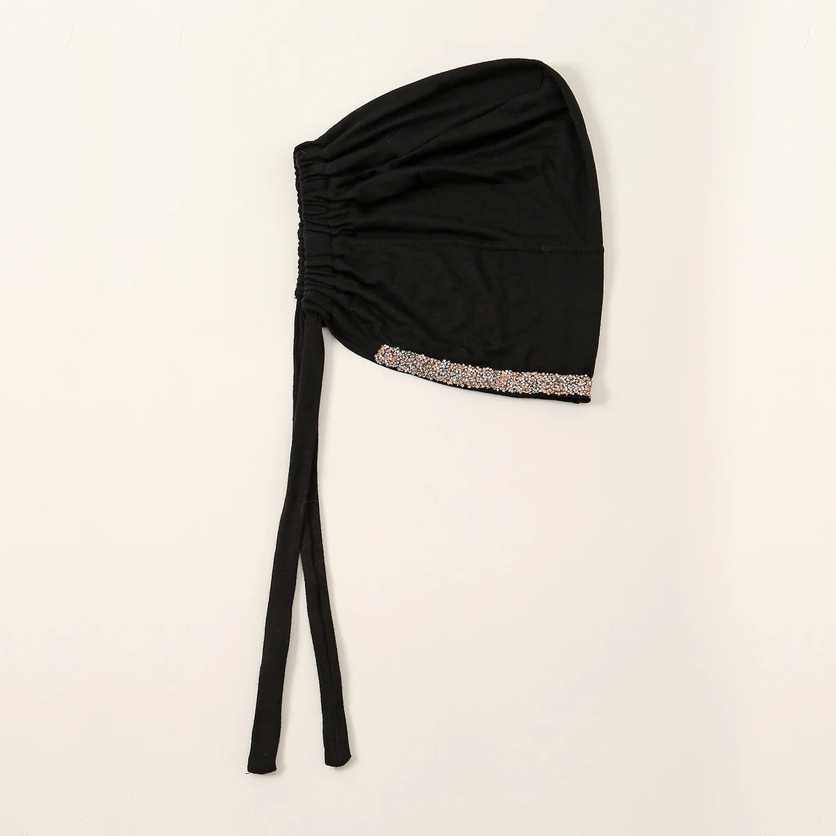 New Modal Rhinestone Band Muslim Turban Hat Inner Hijab Caps Islamic Underscarf Bonnet India Hats Female Headwrap Turbante Mujer - NamafadStore