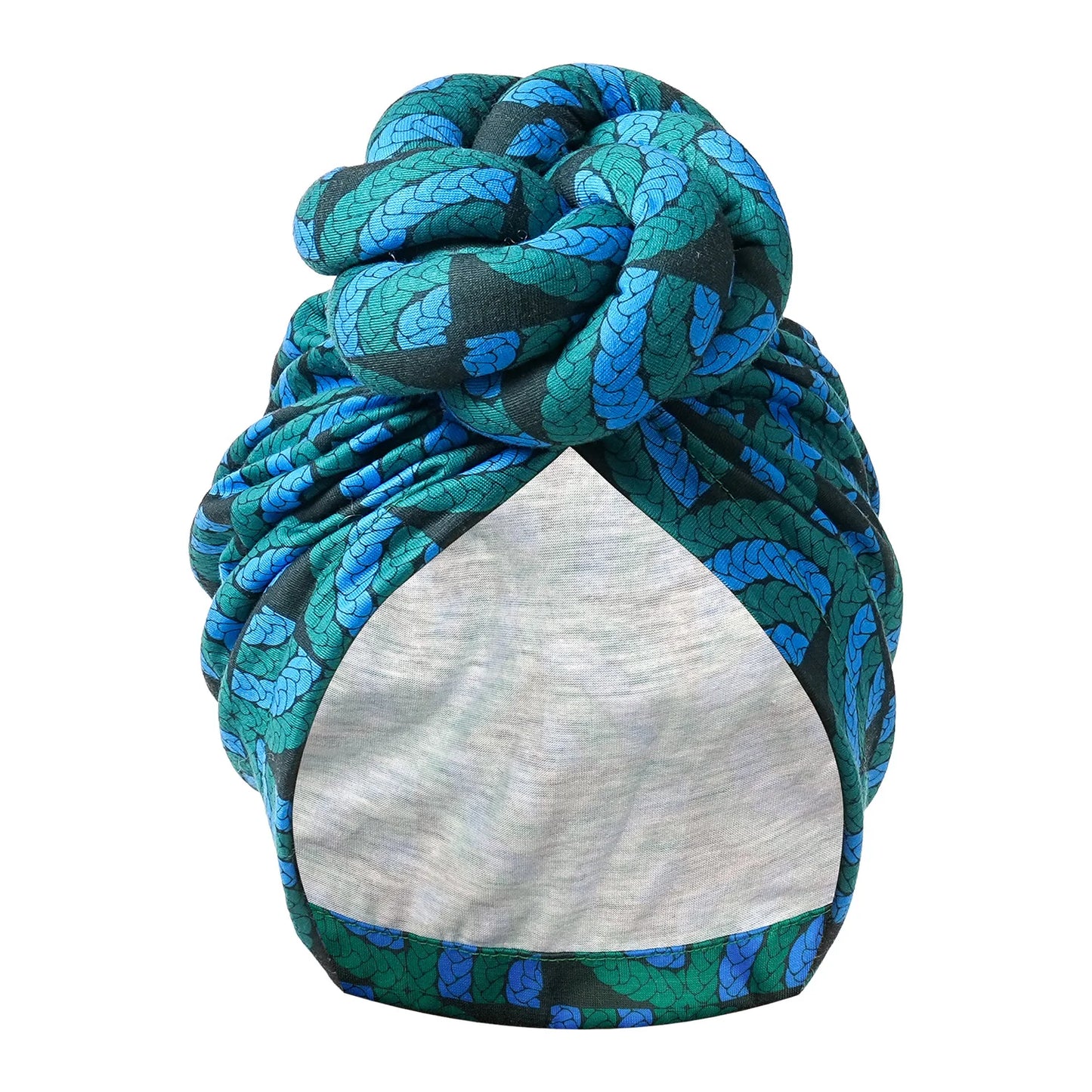 Pre-made Knot Turban, African Print Head Bonnet For Women's, Party Headwear - NamafadStore