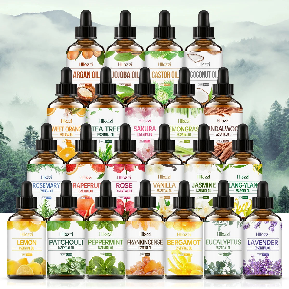 30ml/1oz plant essential oil face and body skin care essential oil moisturizing and hydrating massage essence oil - NamafadStore