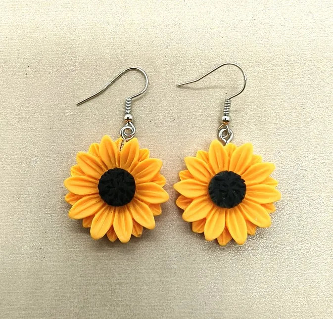 1 Pair Colored 3D Donut Food Drop Earrings For Women Kid Gift Fashion Creative Funny Kawaii Cake Charms Dangle Earrings Jewelry