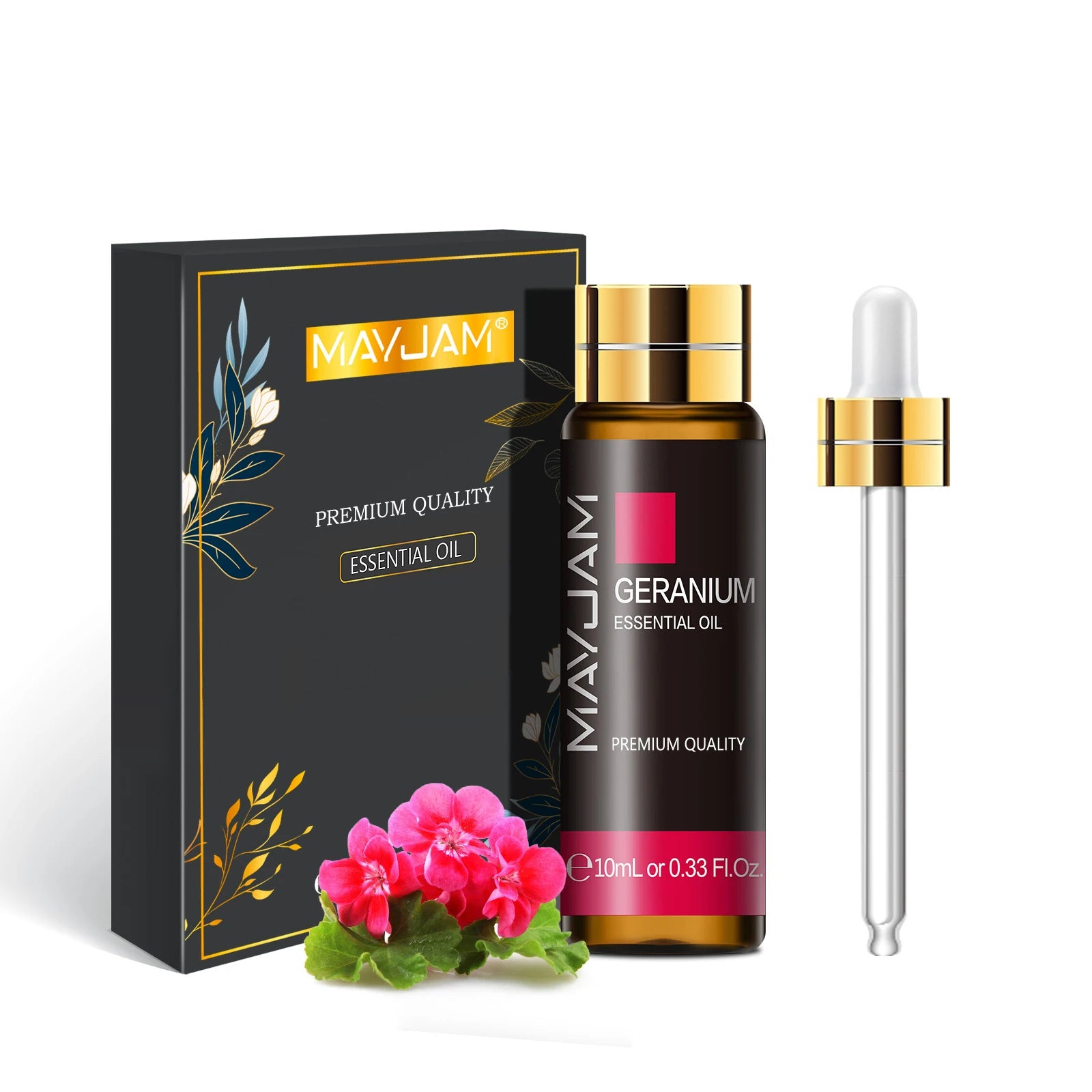 MAYJAM 10ml Pure Essential Oil Lavender Eucalyptus Vanilla Sandalwood Jasmine Bergamot Lemongrass Cinnamon Grapefruit 1pc - NamafadStore