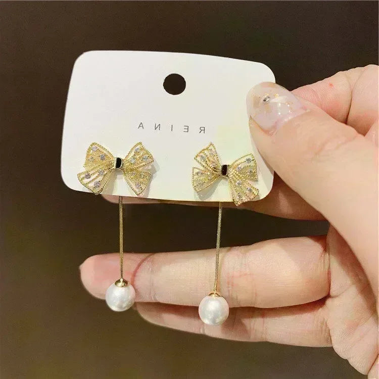 Exquisite Yellow Zircon Lemon Earrings For Women Fashion Personalized Daily Accessory Party Jewelry Birthday Anniversary Gifts