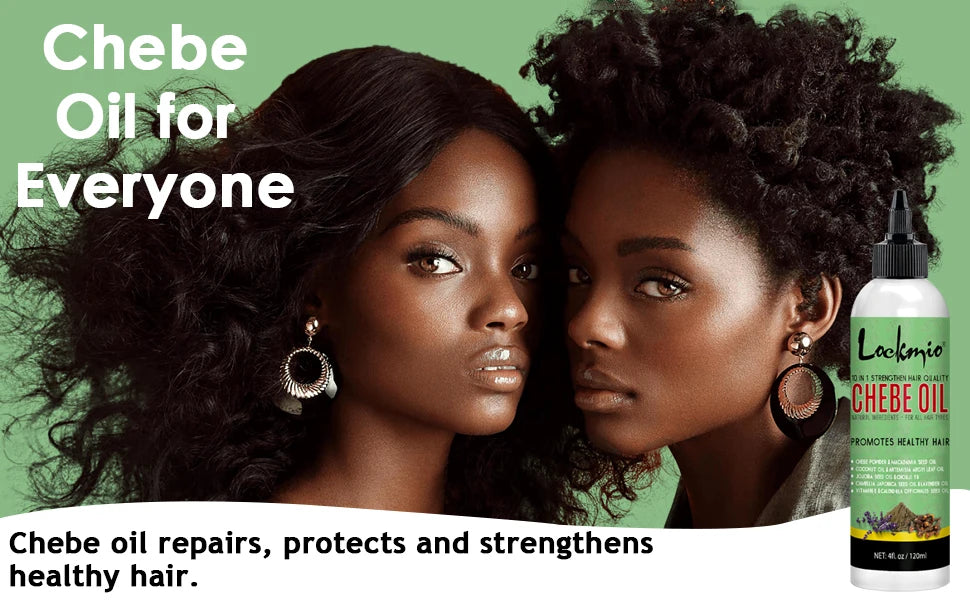 LOCKMIO Chebe Hair Oil for Scalp Soothing Nourishing Roots Hair Care Products for Men and Women Chebe Moisturizing Conditioner - NamafadStore