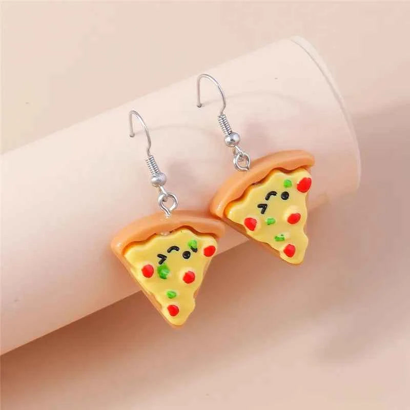 Aihua New In Fashion Women Earrings Cute Resin Food Snacks Potato Chips Earrings Handmade Party Jewelry Gifts