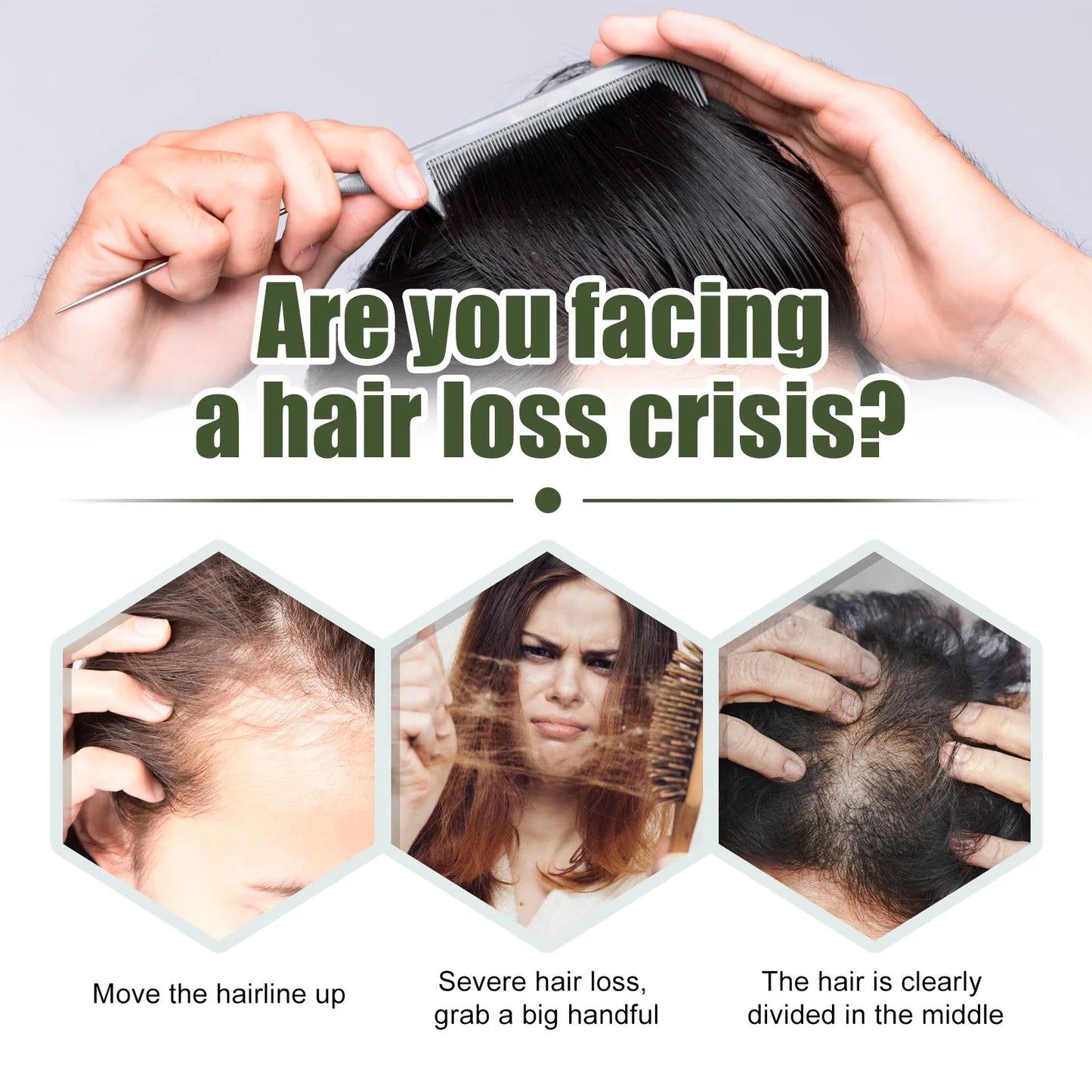 South Moon Hair Boosting Oil Anti Hair Break Prevent Alopecia Nourishing Scalp Dry Damaged Beard Hair Smoothing Tea Tree Essence - NamafadStore