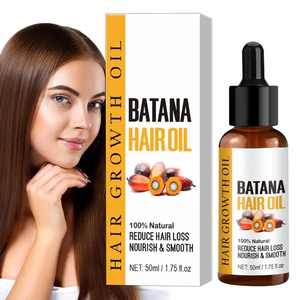 Natural Batana Oil For Healthy Hair Treatment Oil Enhances Hair For Men Women Enhances Anti Hair Break Hair Conditioner - NamafadStore