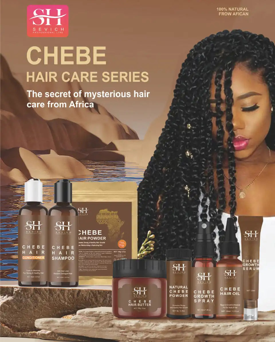 Fast Hair Growth Oil African Crazy Traction Alopecia Chebe Hair Mask Anti Hair Break Hair Strengthener Hair Loss Treatment Spray - NamafadStore