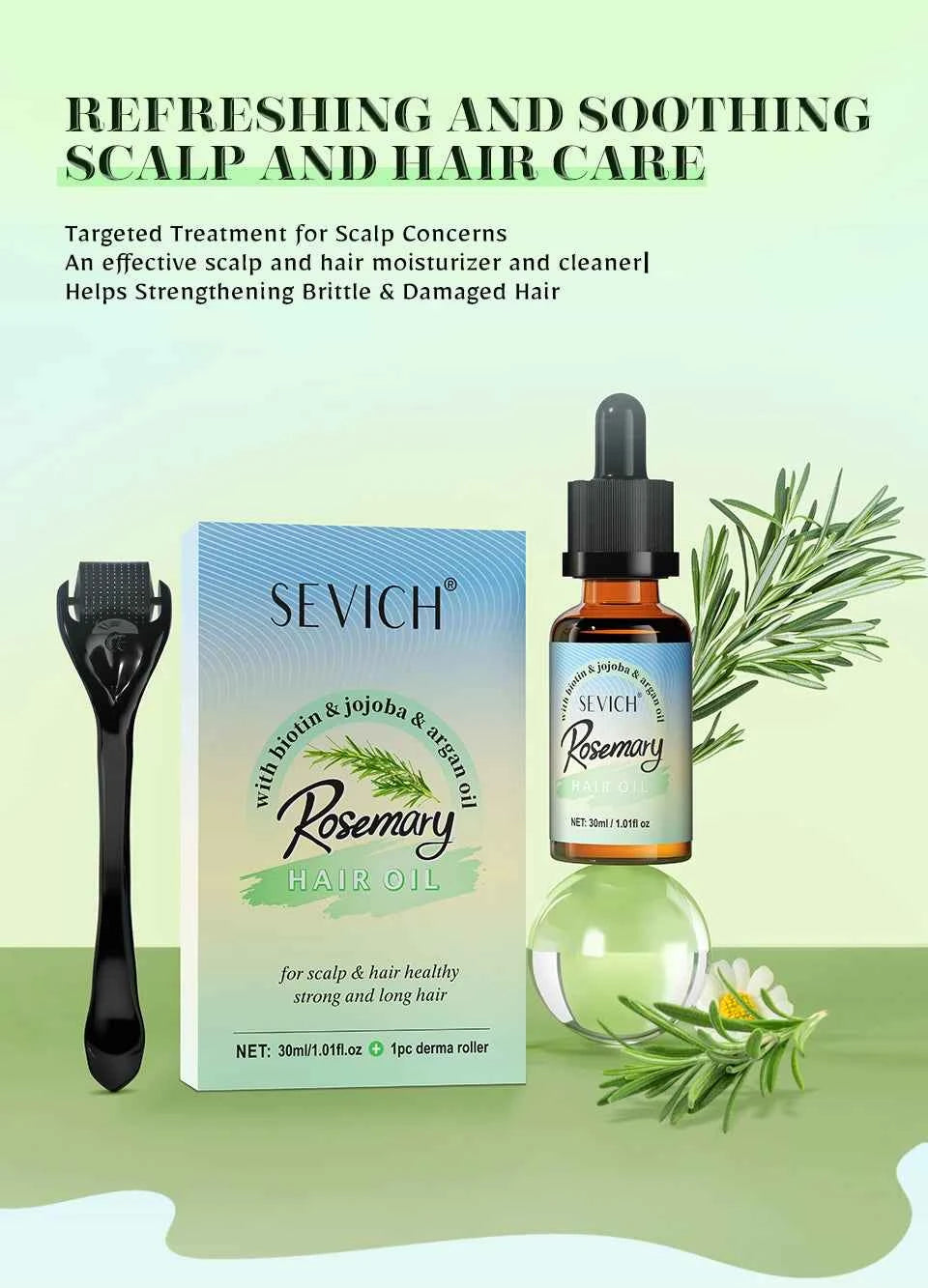 Rosemary Mint oil Scalp Hair Strengthening Hair Growth Essential Nourishing Treatment For Split Ends Dry Organics Hair Care Oil