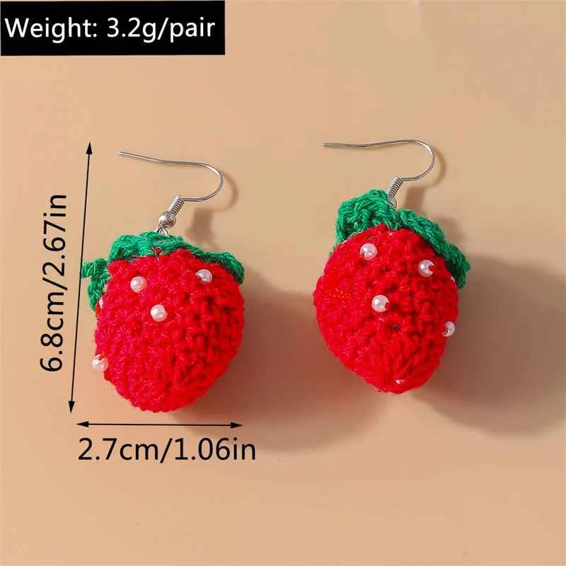Sweet Food Cake Drop Earrings for Women Girls Party Holiday Jewelry Gifts