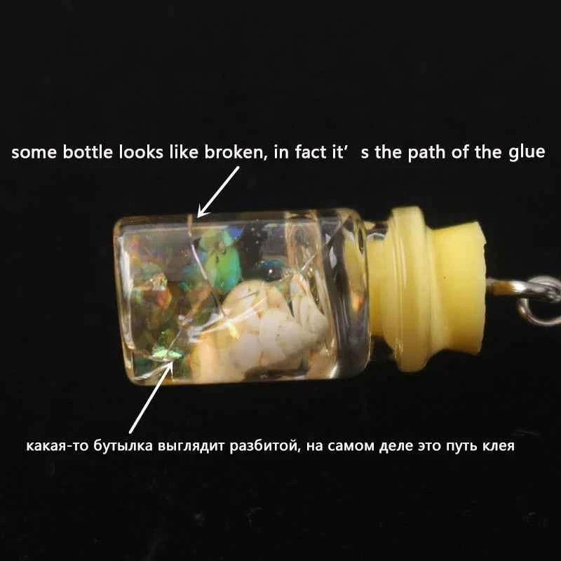 Cute Acrylic Pendants Hook Earrings Sequins Beer Bottle Women Dangle Earrings Korean Fashion Bear Small Earrings pendientes