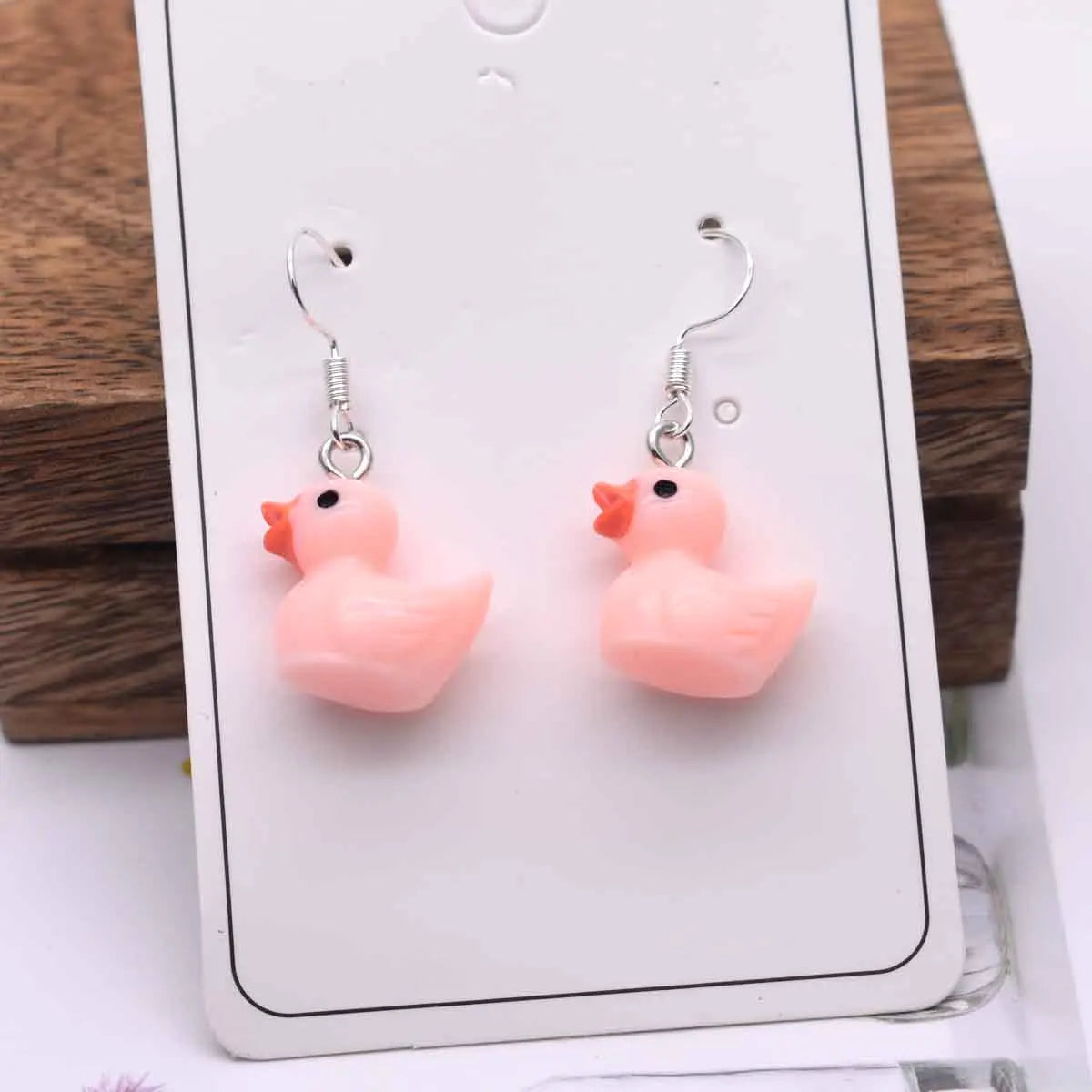 Earring For Women Resin Handmade Cartoons Animals Fruits Vegetables Kawaii Drop Earrings Funny Gifts
