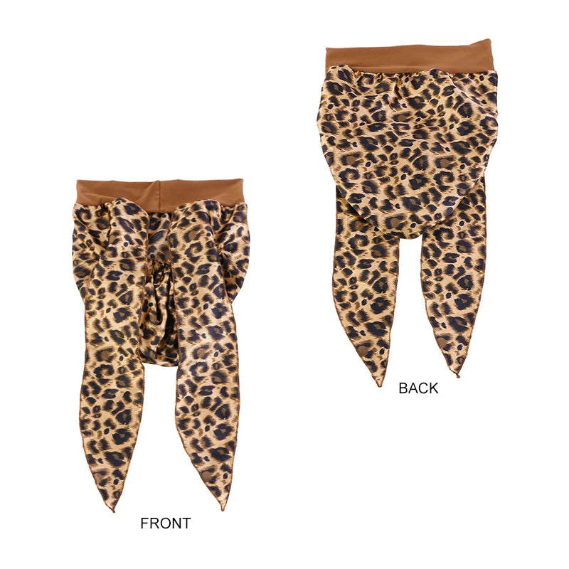 Printed Pre-tie Headscarf Women Elastic Muslim Female Turban Cancer Chemo Hat Hair Loss Cover Head Wrap Headwear Stretch Bandana - NamafadStore