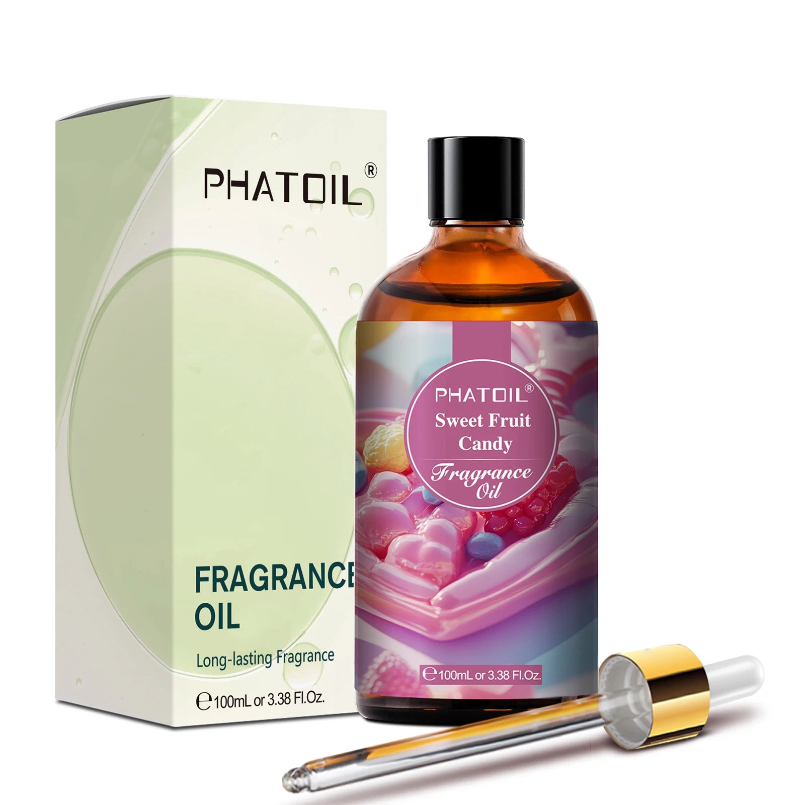 PHATOIL Almond & Vanilla Fragrance Oil For Diffuser Aromatherapy 100ml Fruit Carnival Premium Orchid Dreamscape Aroma Oils - NamafadStore