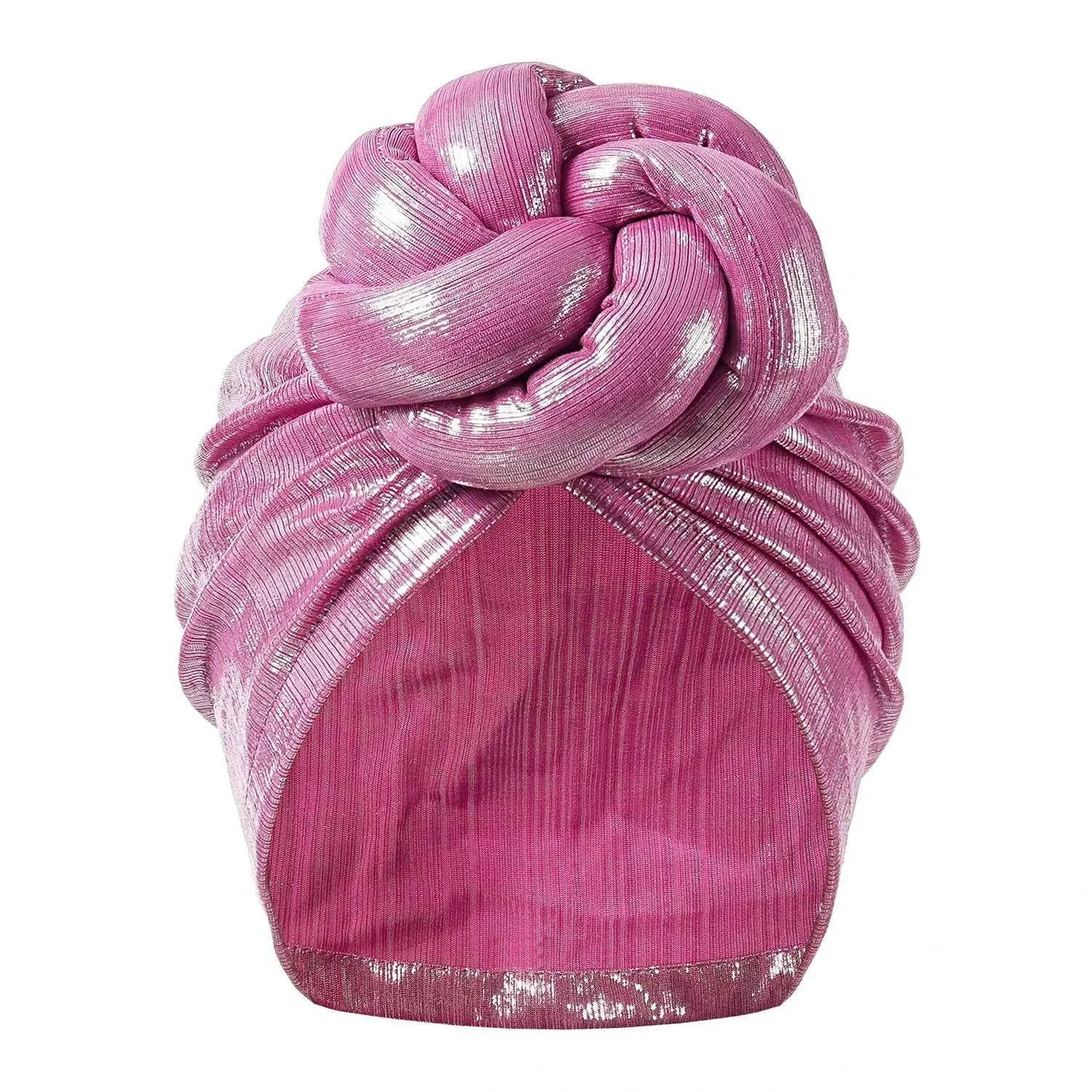 Bonnet For Women Cap Turban Folded Bud Exquisite Headscarf Casual Comfortable Fashion Versatile Warm Cross Hat Edge Wrinkle Lace