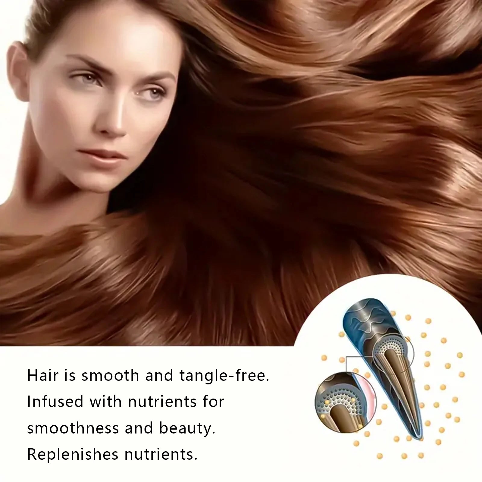 Magical Keratin Hair Mask 5 Seconds Fast Repair Damaged Frizzy Hair Soft Smooth Shiny Straightening Deep Moisturizing Hair Care - NamafadStore