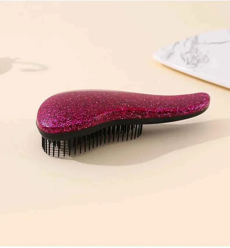 Magic Handle Detangle Hair Comb Shower Massage Hairbrush Comb Anti Static Massage Hair Brush Tangle Woman Salon Hair Accessories