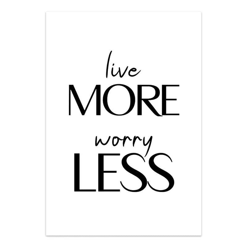 Nordic Inspirational Quotes Posters Modern Cursive Verse Wall Art Canvas Paintings Mural Decor for Living Room Office Decoration Namahfad
