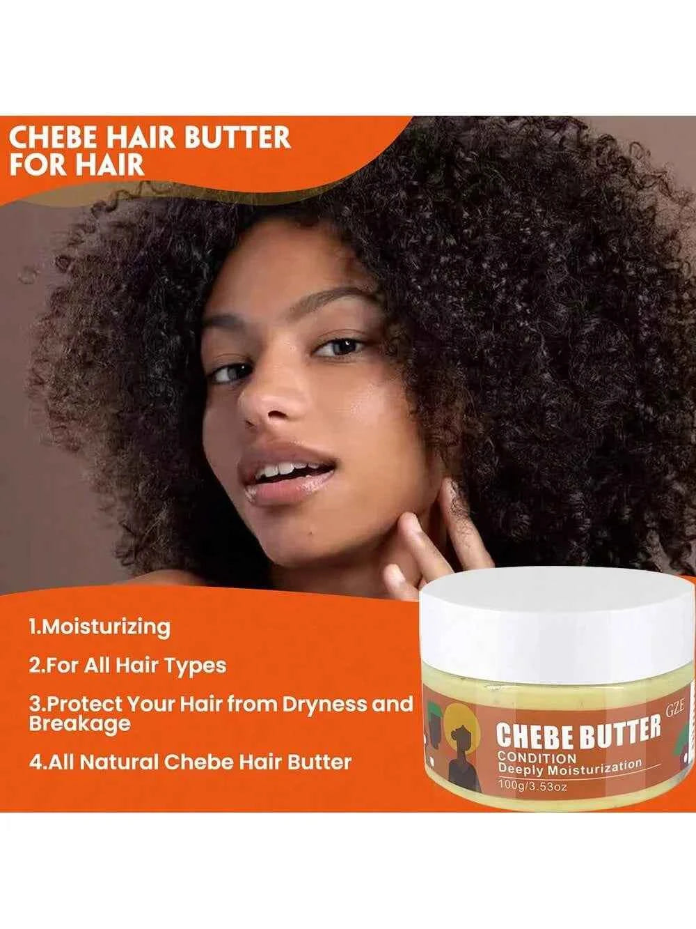 Chebe Butter Condition Chebe Powder Strengthen For All Hair Types Hair Follicle Healthy Hair Butter for Dry Hair Bald Spots