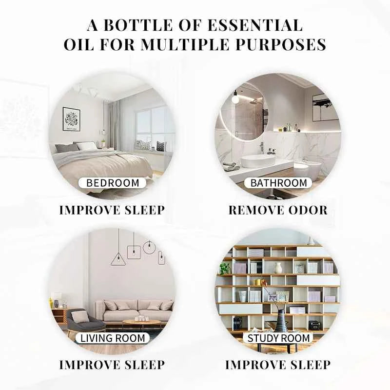 EVOKE OCCU100ML Essential Oils, Lavender Vanilla Eucalyptus Jasmine Rose Mint Oil for Diffuser, Humidifier, Scented Candle, Soap - NamafadStore