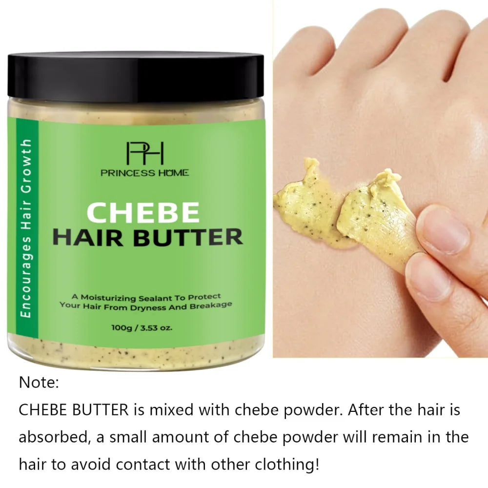 Private Label Chebe Butter for Deep Nourishes Hair Follicle Healthy Growth Repair Damaged Hair Oil Wholesale Chebe Powder 100g - NamafadStore