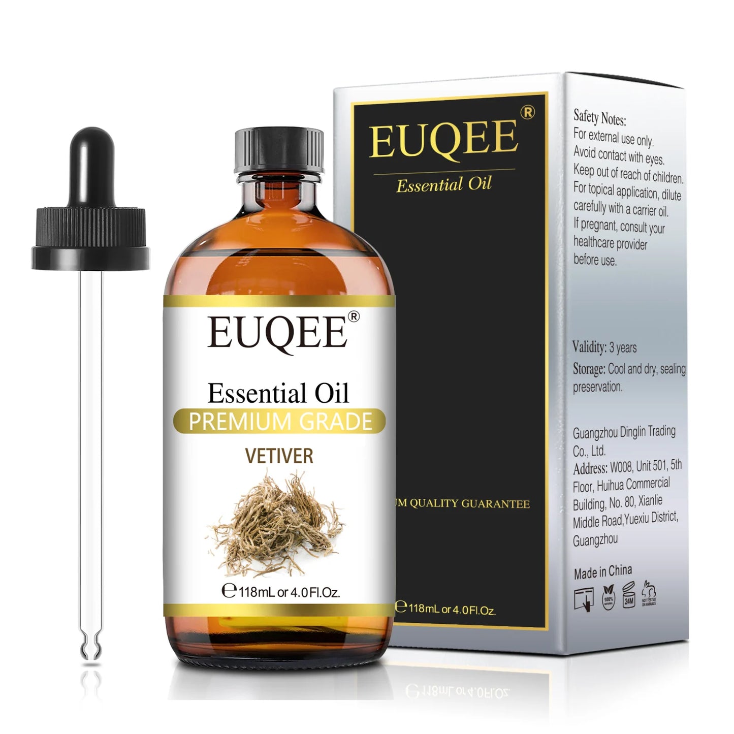 EUQEE 4 Fl Oz Essential Oils for Aromatherapy Humidifiers Aromatic Diffuser Making Scents Candle Handmade Soap Home Fragrance - NamafadStore