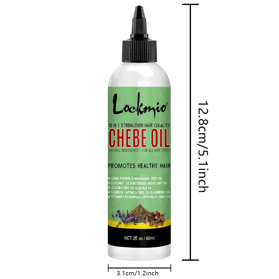 10 in 1 Natural Chebe Oil with African Chebe Powder for Hair Moisturizer for Scalp Hair Stronger - NamafadStore