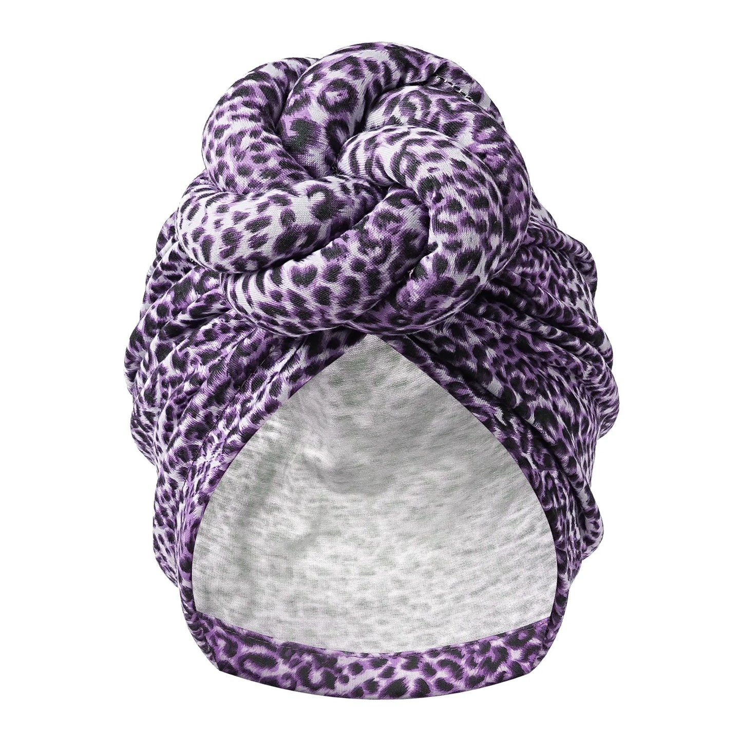 New African Turban for Women Large Flower Stretch Turban Headwrap Beanie Hat Ladies Turbante Mujer Bandanas Chemo Cap Head Cover - NamafadStore