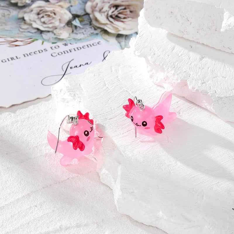 Resin Marine Animal Octopus Whale Drop Earrings For Women Gift New Cute Creative Funny Shark Sea Lion Pendant Eardrop Jewelry