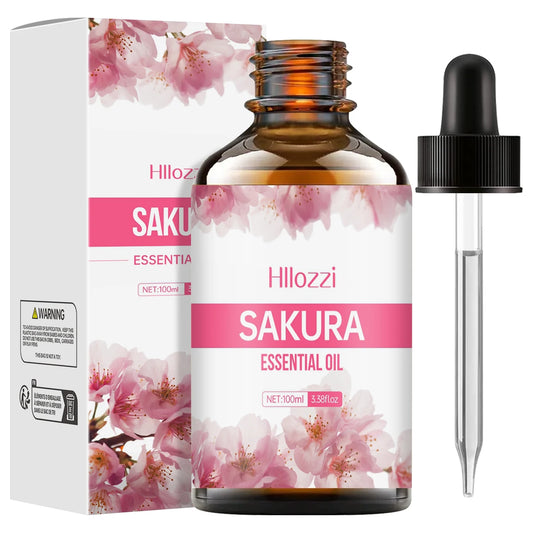 Sakura essential oil is suitable for massage, shower, facial skin care and is easy to carry with you when traveling - NamafadStore