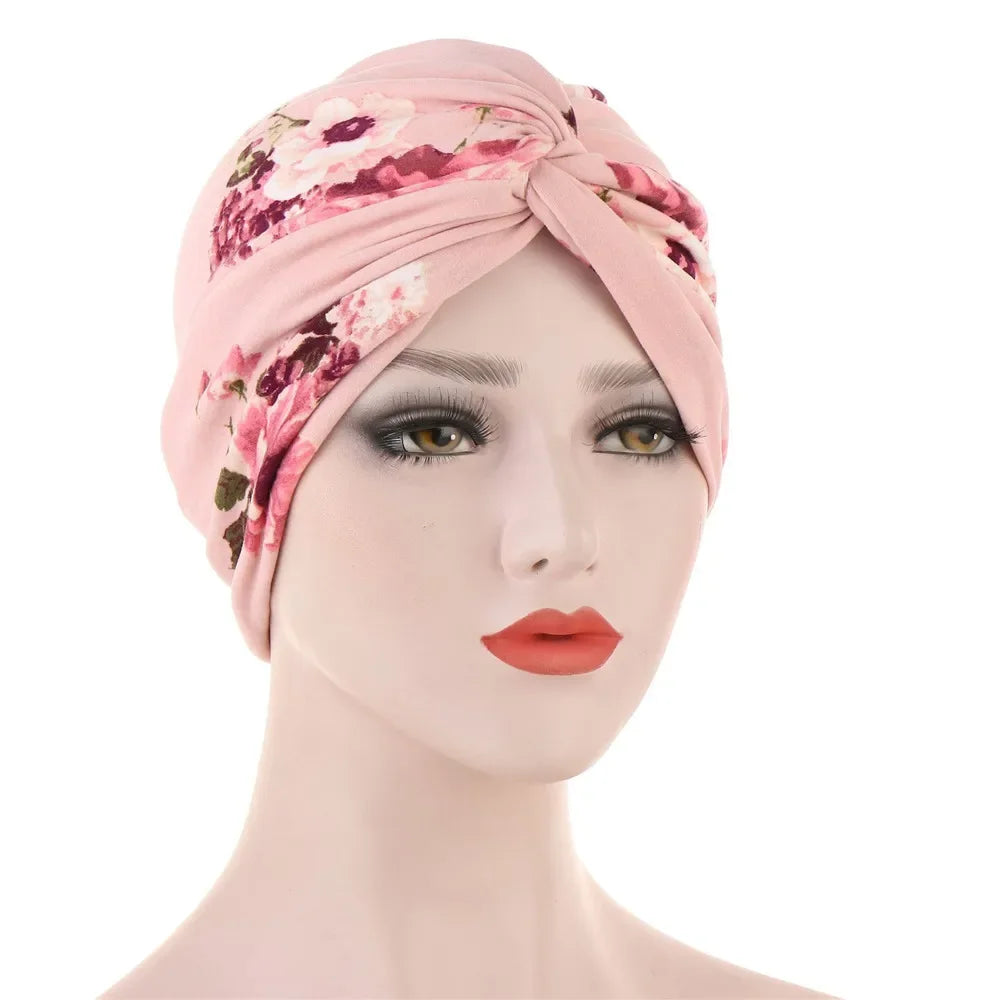 Women Muslim Braid Turban Hat for Cancer Chemo Hair Loss Cover Beanie Bonnets - Stylish and Comfortable