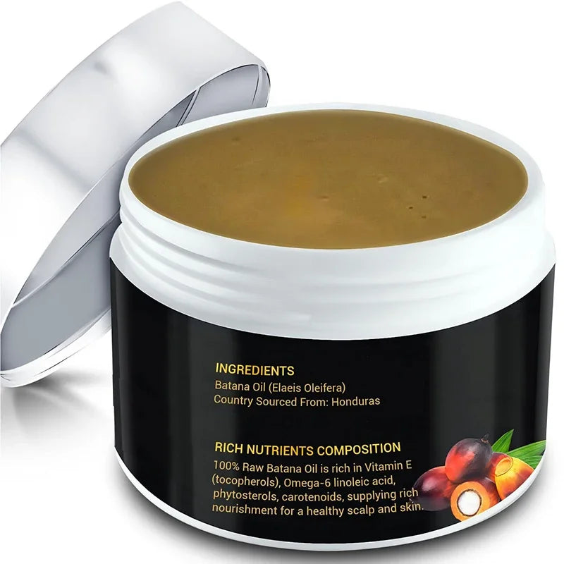 100% Raw Batana Oil For Hair Growth Organic Batana Oil Eliminates Split Ends for Men & Women Moisturize And Repair Hair